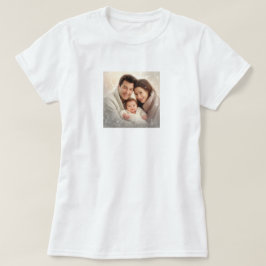 Camiseta Foto personalizada (Adicionar sua própria foto e/o