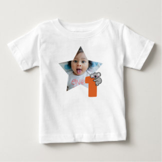 Camiseta Foto Personalizada Aniversário de 1 Ano, Um Doce A