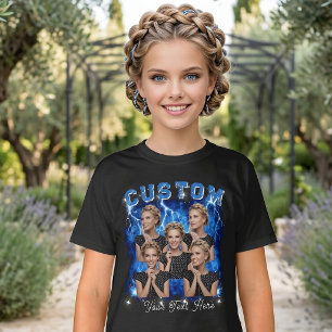 Camiseta Foto Personalizada Bootleg Rap dos anos 90