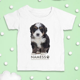 Camiseta Foto Personalizada Com O Nome Do Seu Cachorro