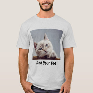 Camiseta Foto personalizada com seu texto