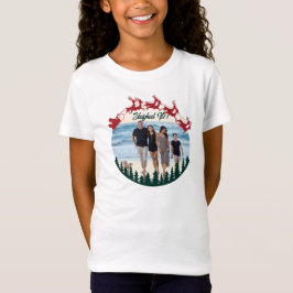 Camiseta Foto Personalizada Correspondente da Família Desta