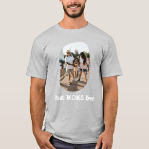 Camiseta Foto personalizada da mãe lésbica LGBT - Melhores
