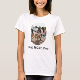 Camiseta Foto personalizada da mãe lésbica LGBT - Melhores