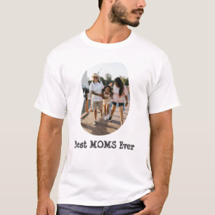 Camiseta Foto personalizada da mãe lésbica LGBT - Melhores