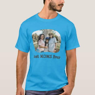 Camiseta Foto personalizada da mãe lésbica LGBT - Melhores 