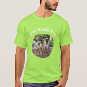 Camiseta Foto personalizada da mãe lésbica LGBT - Melhores 
