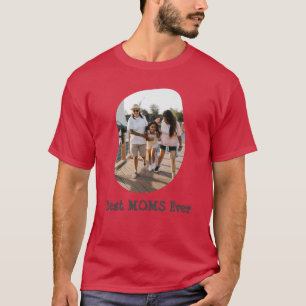 Camiseta Foto personalizada da mãe lésbica LGBT - Melhores 