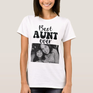 Camiseta Foto Personalizada Da Melhor Tia