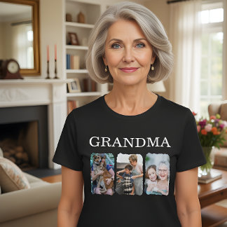 Camiseta Foto Personalizada da Vovó