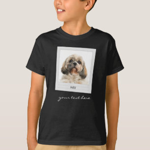 Camiseta Foto Personalizada de Cão Pet Cachorro