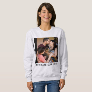 Camiseta Foto Personalizada de Gato Preto e Cinza da Famíli