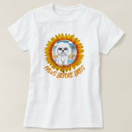 Camiseta Foto personalizada de girassol com seu texto T-Shi