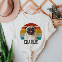 Foto Personalizada De Pet Do Cão De Vintagem Perso