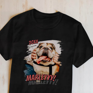 Camiseta Foto personalizada de Pet simples Legal de Grunge 