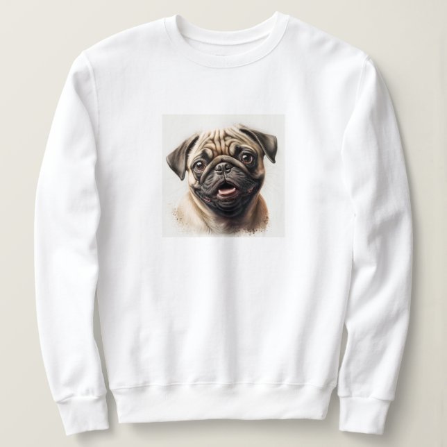 Camiseta Foto personalizada do cão Adicionar sua própria fo (Frente do Design)