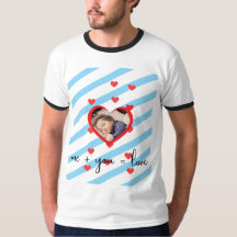 Foto Personalizada do Filho – Eu + Você = Amor