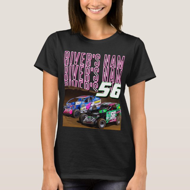 Camiseta Foto Personalizada do Piloto (Frente)