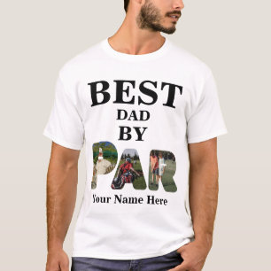 Camiseta Foto personalizada em formato de 3 letras Melhor p