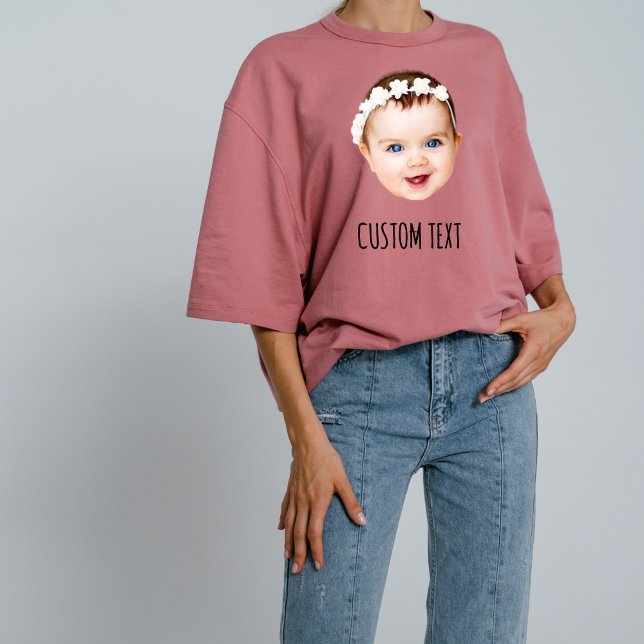 Camiseta foto personalizada, foto personalizada, aniversári (Criador carregado)