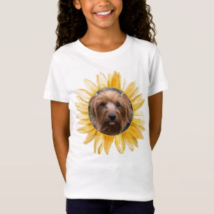 Camiseta Foto personalizada girassol