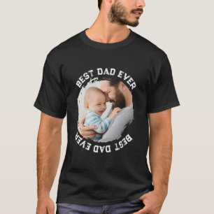 Camiseta Foto personalizada legal do melhor Pai de cada vez