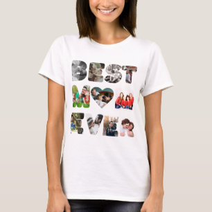 Camiseta Foto personalizada moderna 11 Melhor mãe