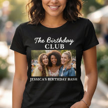 Foto Personalizada O Clube de Aniversário Squad