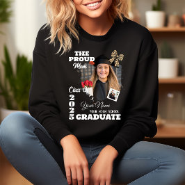 Camiseta Foto personalizada, orgulhosa mãe de um Formando 2