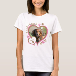 Camiseta Foto Personalizada Personalizada De Bela Dachshund