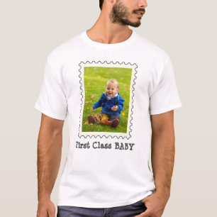 Camiseta Foto Personalizada Personalizada de Cute de Bebê d