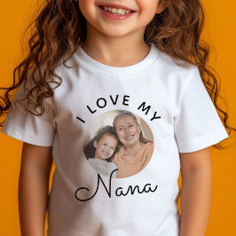 Camiseta Foto Personalizada Que Amo O Meu Dia de as mães Na