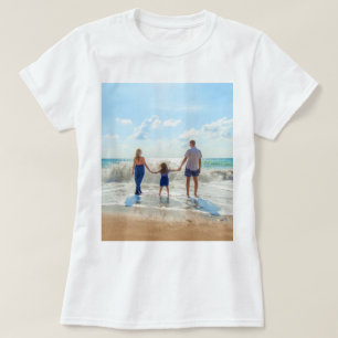 Camiseta Foto personalizada - seu próprio Design - Verão