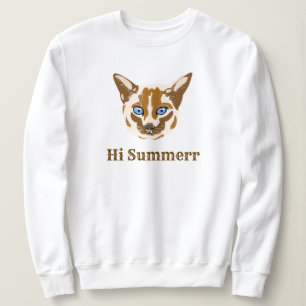 Camiseta Foto Pessoalizada de Gato Mãe Família Pet Marrom B