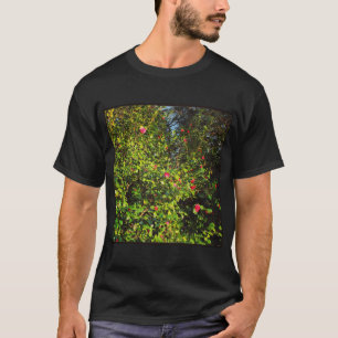 Camiseta Foto Quadrada - Arbusto de Magnólia 02