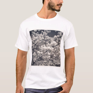 Camiseta Foto Quadrada - Flor de Cerejeira