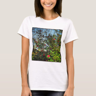 Camiseta Foto quadrada - magnólia Bush 01