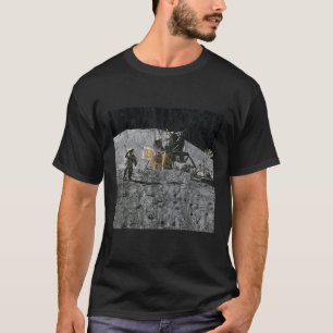 Camiseta Foto Real De 1969 Apollo 11 BTC Bitcoin Para O 