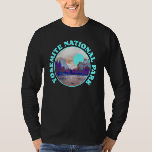 Camiseta Foto retrô antiga do Parque Nacional do Vale de Yo