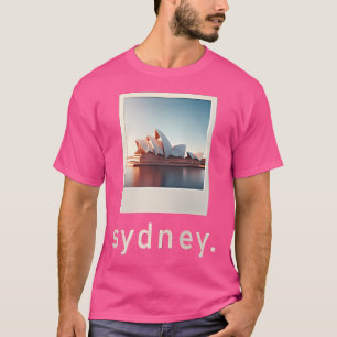 Camiseta Foto Retroativa Da Sydney Opera House