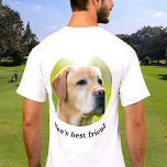 Camiseta Foto Retroativa Personalizada E Texto Opcional Per<br><div class="desc">Carregue uma foto, personalize o texto e crie facilmente a camiseta personalizada de fotos. Clique em EDIT DESIGN para alterar a cor do texto. Você pode TRANSFERIR este DESIGN em outros produtos do Zazzle e ajustá-lo ao ajustado da maioria dos itens do Zazzle. Os designs Standard Studio são feitos em...</div>