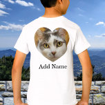 Camiseta Foto Retroativa Personalizada E Texto Opcional Per<br><div class="desc">Carregue uma foto, personalize o texto e crie facilmente a camiseta personalizada de fotos. Clique em EDITAR para alterar a cor do texto. Você pode TRANSFERIR este DESIGN em outros produtos do Zazzle e ajustá-lo ao ajustado da maioria dos itens do Zazzle. Os designs Standard Studio são feitos em gráficos...</div>