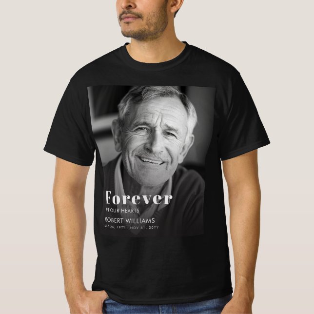 Camiseta Foto Simpática Memorial Preto e Branco (Frente)