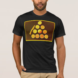 Camiseta Foto "Triângulo de Metade Laranjas". Compre agora