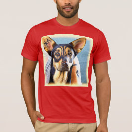 Camiseta Foto "Um Cachorro Gelado". Compre agora
