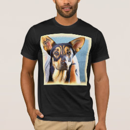 Camiseta Foto "Um Cachorro Gelado". Compre agora