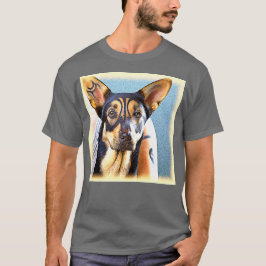 Camiseta Foto "Um Cachorro Gelado". Compre agora