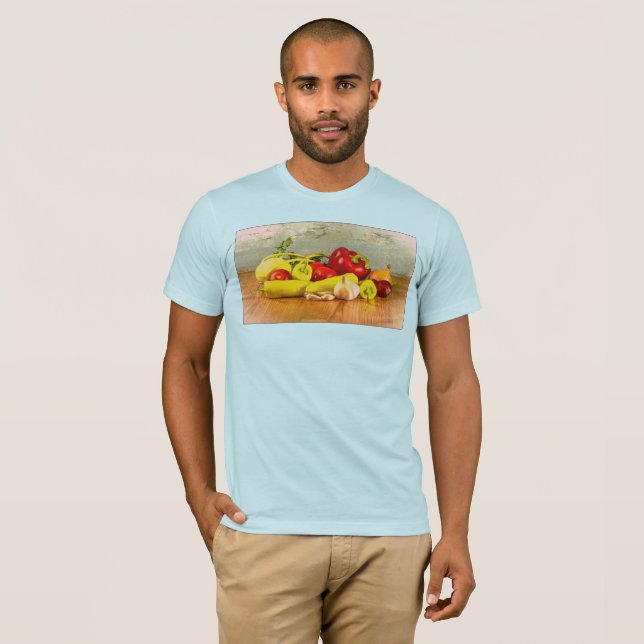 Camiseta Foto "Vegetais". Compre agora (Frente Completa)