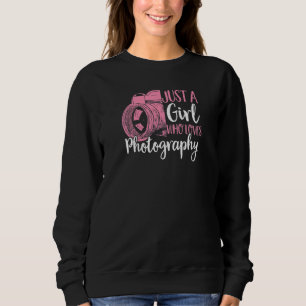 Camiseta Fotógrafa Apenas Uma Garota Que Ama Fotografia