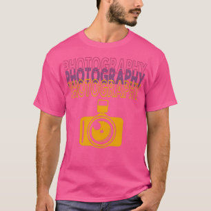 Camiseta Fotografia 3 Palavras